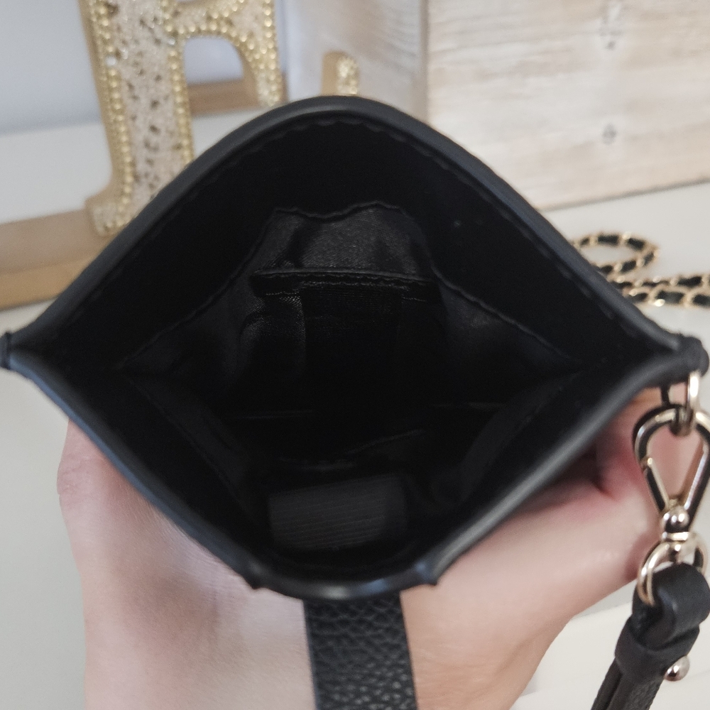 kate spade Black Studded Wristlet Crossbody Clutch - Picture 6 of 12